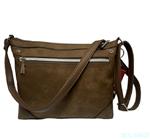 BOLSO BANDOLERA MUJER MAFALDA MARRON | M-4960MA