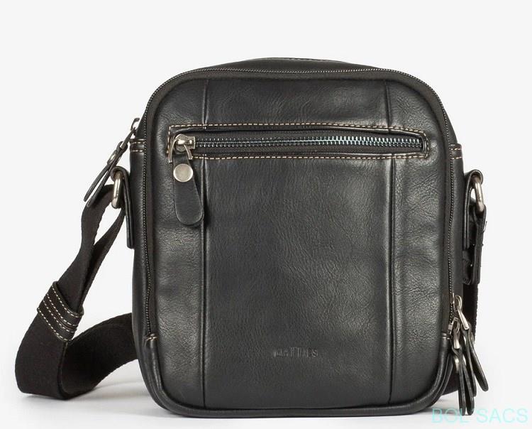 BOLSO BANDOLERA DE HOMBRE MATTIES NEGRO | 00046452