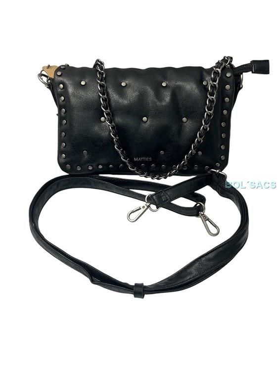 BOLSO CADENA AL HOMBRO Y BANDOLERA RIVETS DE MATTIES | 00020721