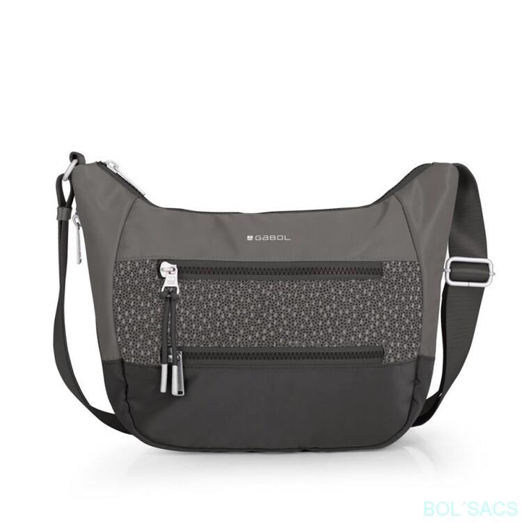 BOLSO BANDOLERA DE MUJER EXPANDIBLE EMORY DE GABOL | 602012033