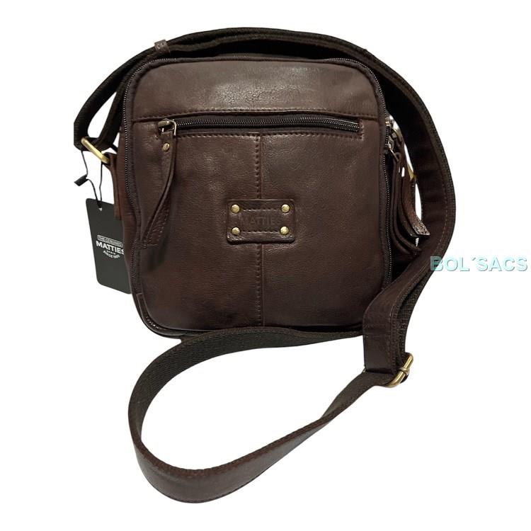 BOLSO BANDOLERA DE HOMBRE MATTIES EN PIEL | 0004014280