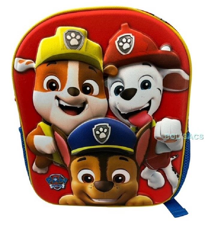 MOCHILA PREESCOLAR 3D DE LA PATRULLA CANINA | 8445118033939